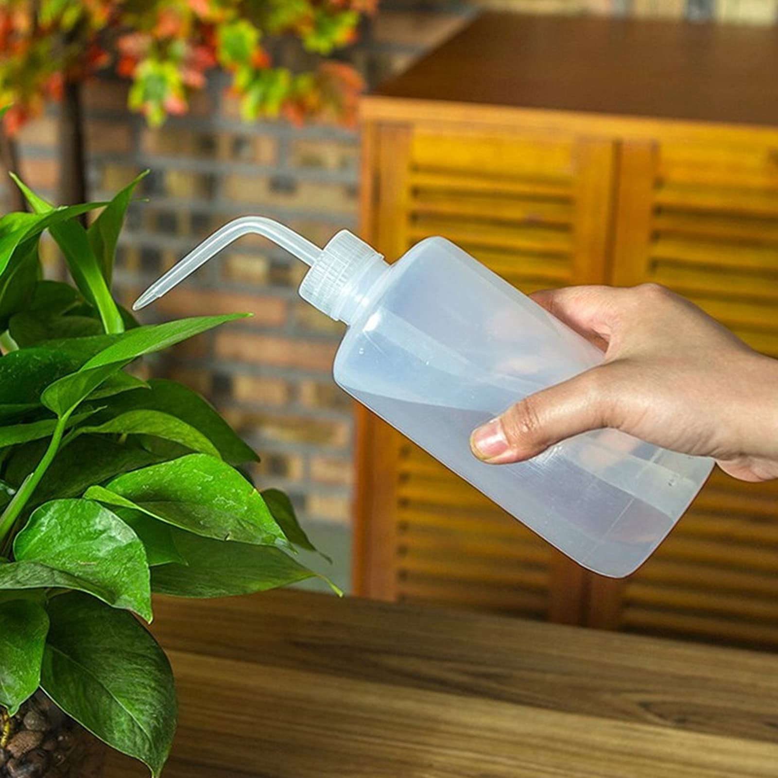 Yosoo Health Gear Plastic Watering Can - Squeeze Type Plant Water Bottle for Potted Plants, Succulents & Indoor Gardening | Perfect for Home, Office & Garden Use