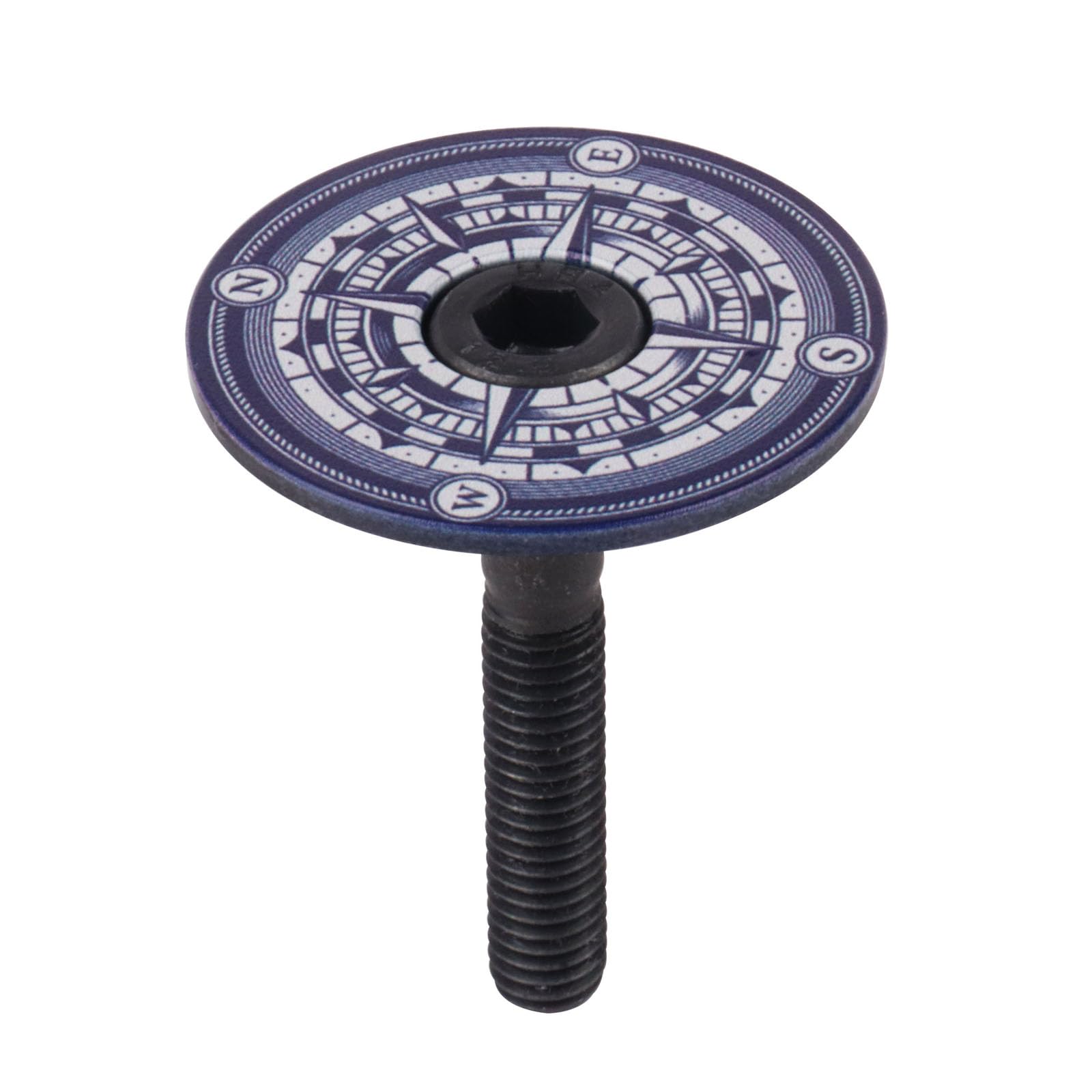 Premium Aluminum Alloy Bike Headset Stem Top Cap 1-1/8