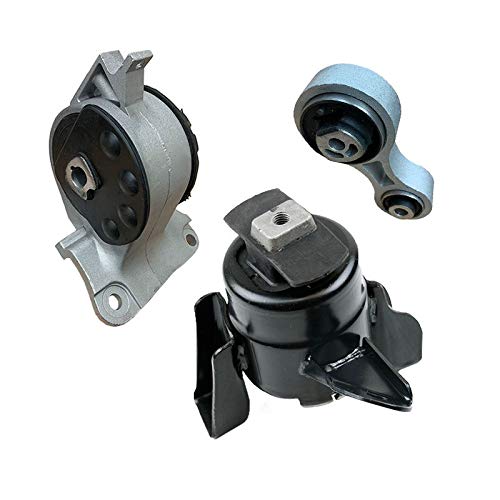 2009-2013 Mazda 6 3.7L Engine Motor & Transmission Mount Set (A4431 A4443 A4441 K2728) - Durable Rubber Mounts for Smooth Ride & Vibration Reduction - Perfect for Daily Commuting & Performance Upgrades