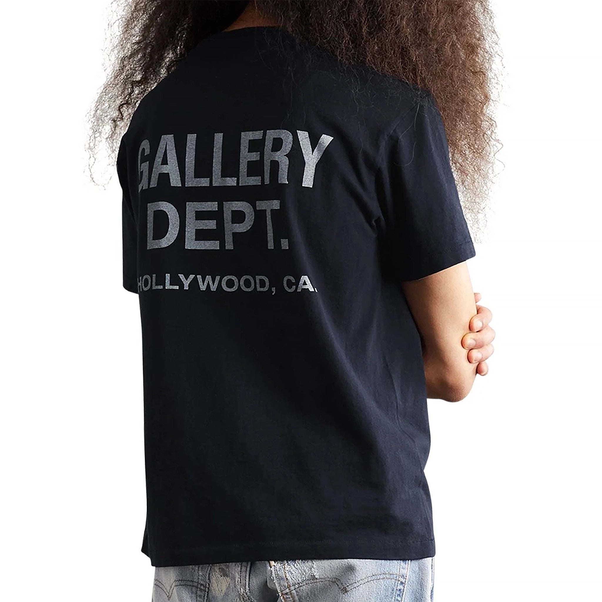 Gallery Dept. Souvenir Logo Dark Grey T-Shirt - Vintage Graphic Tee for Men & Women - Casual Streetwear for Everyday Wear & Outfits