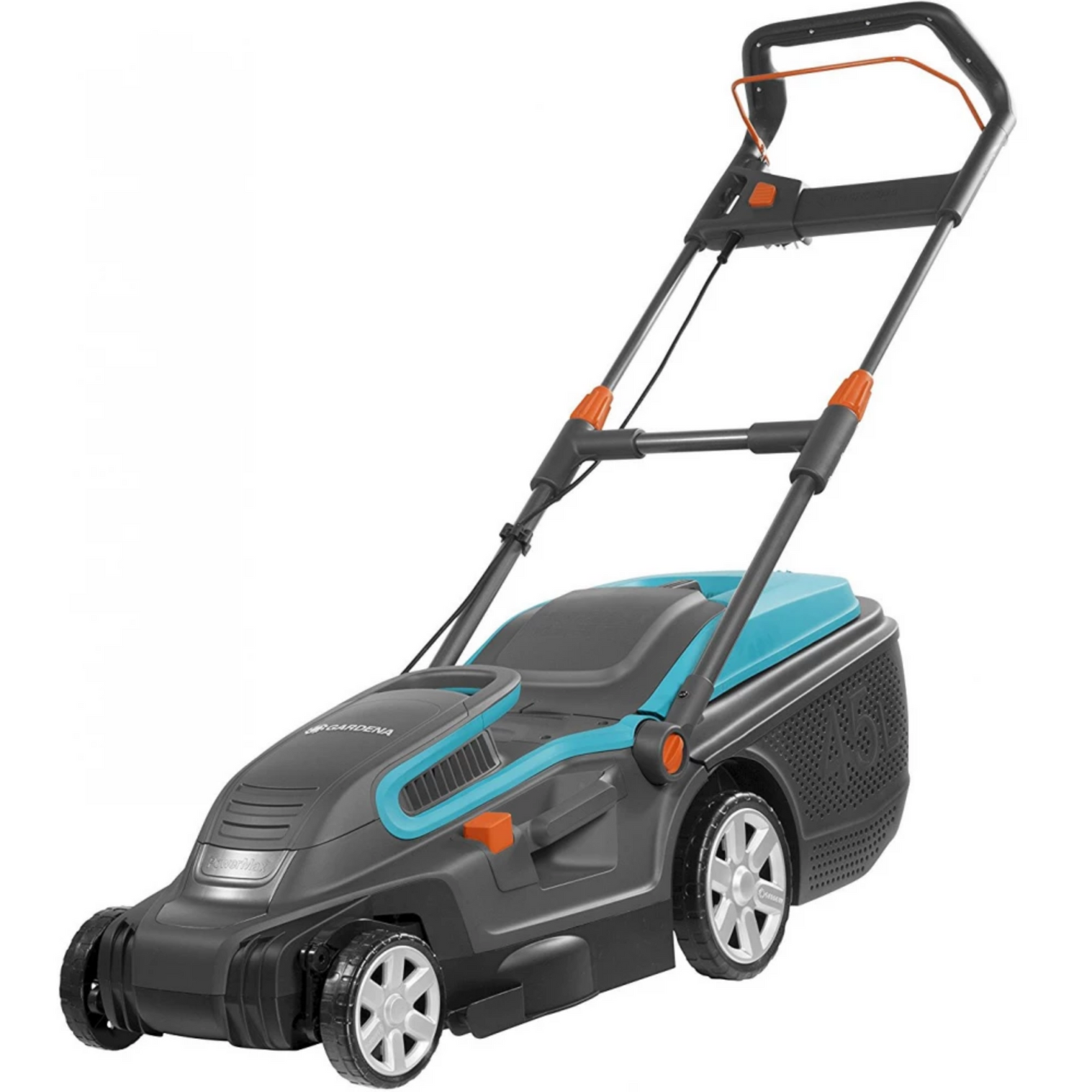 **Gardena PowerMax™ 1600/37 Electric Lawn Mower - 20-Inch Cutting Width, Ready-to-Use Set (5037) - Perfect for Small to Medium Lawns & Backyard Maintenance**