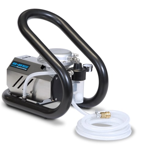 B+BTec Karat Core Rig Drill Vacuum Pump - Professional Diamond Drilling Equipment for Concrete, Stone & Tile - Perfect for Construction, Renovation & DIY Projects
