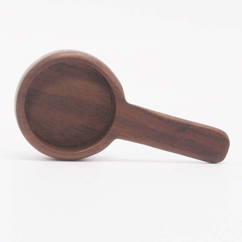 Long Handle Wooden Coffee Scoop for Coffee Beans & Tea - 1 Tablespoon Measuring Spoon for Spices, Ground Coffee & Loose Leaf Tea | Perfect for Home Brewing, Barista Use & Kitchen Measuring