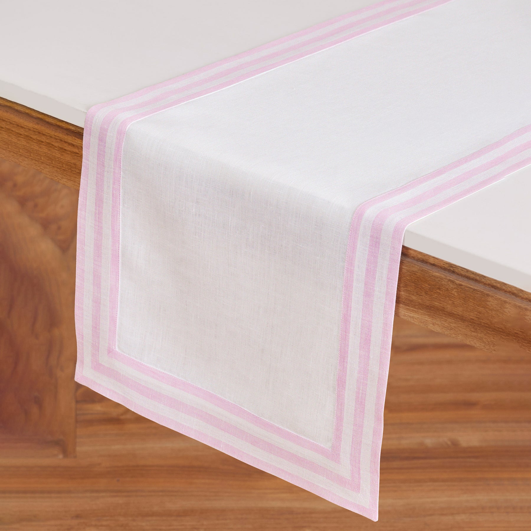 Elegant Mila Table Runner - Premium Linen Dining Decor for Weddings, Holidays & Everyday Use