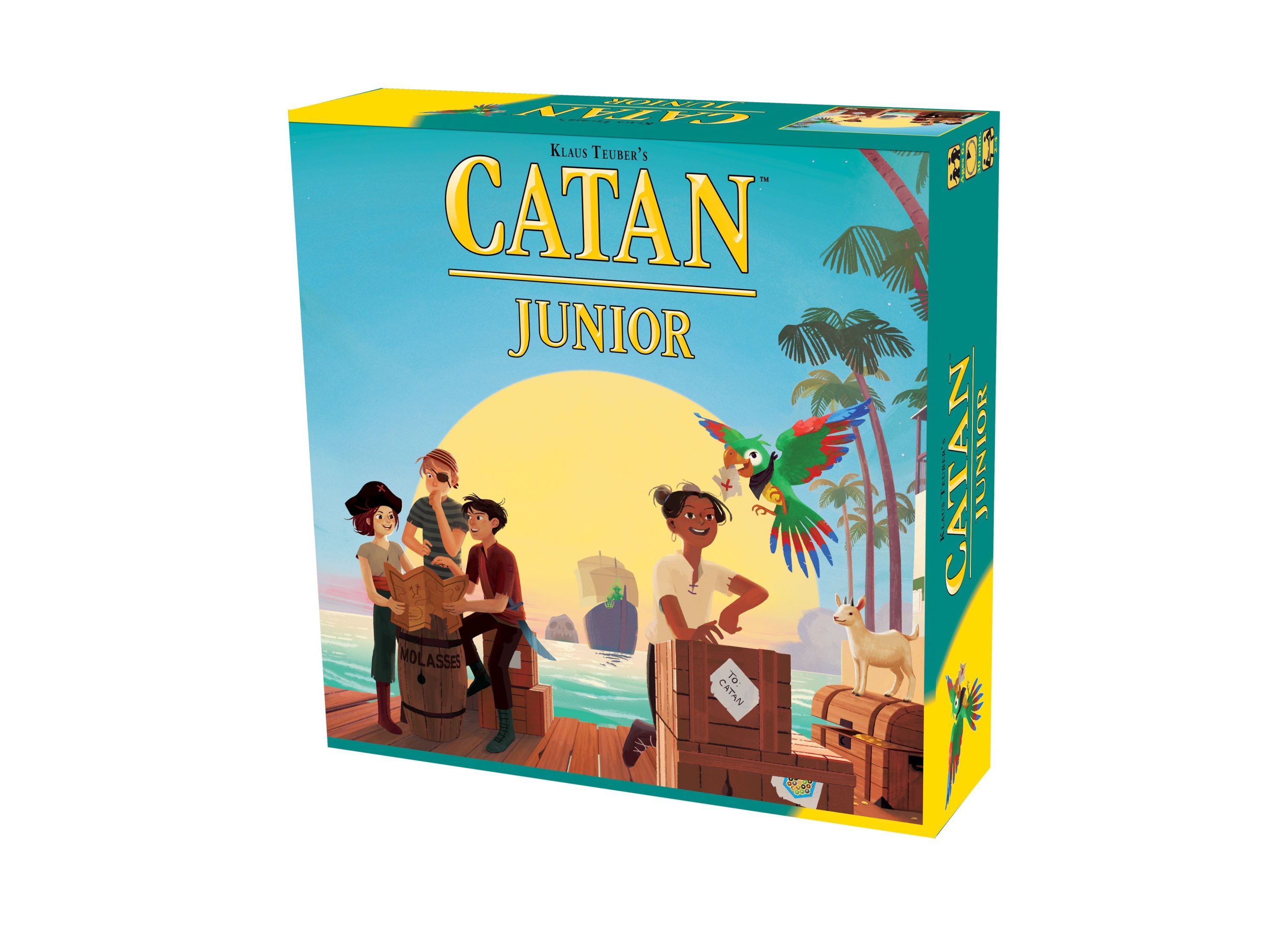 Catan Junior Pirate Themed Strategy Board Game for Kids Ages 6+ | Family Fun Adventure Game | Perfect for Family Game Nights and Birthday Parties