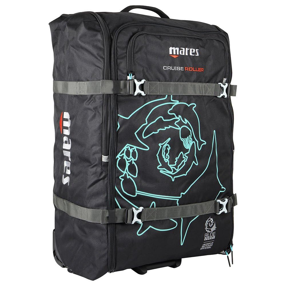Mares Sac CRUISE BACK PACK Roller - Lightweight Waterproof Travel Backpack for Scuba Diving, Snorkeling & Beach Vacations | Perfect for Outdoor Adventures & Water Sports
