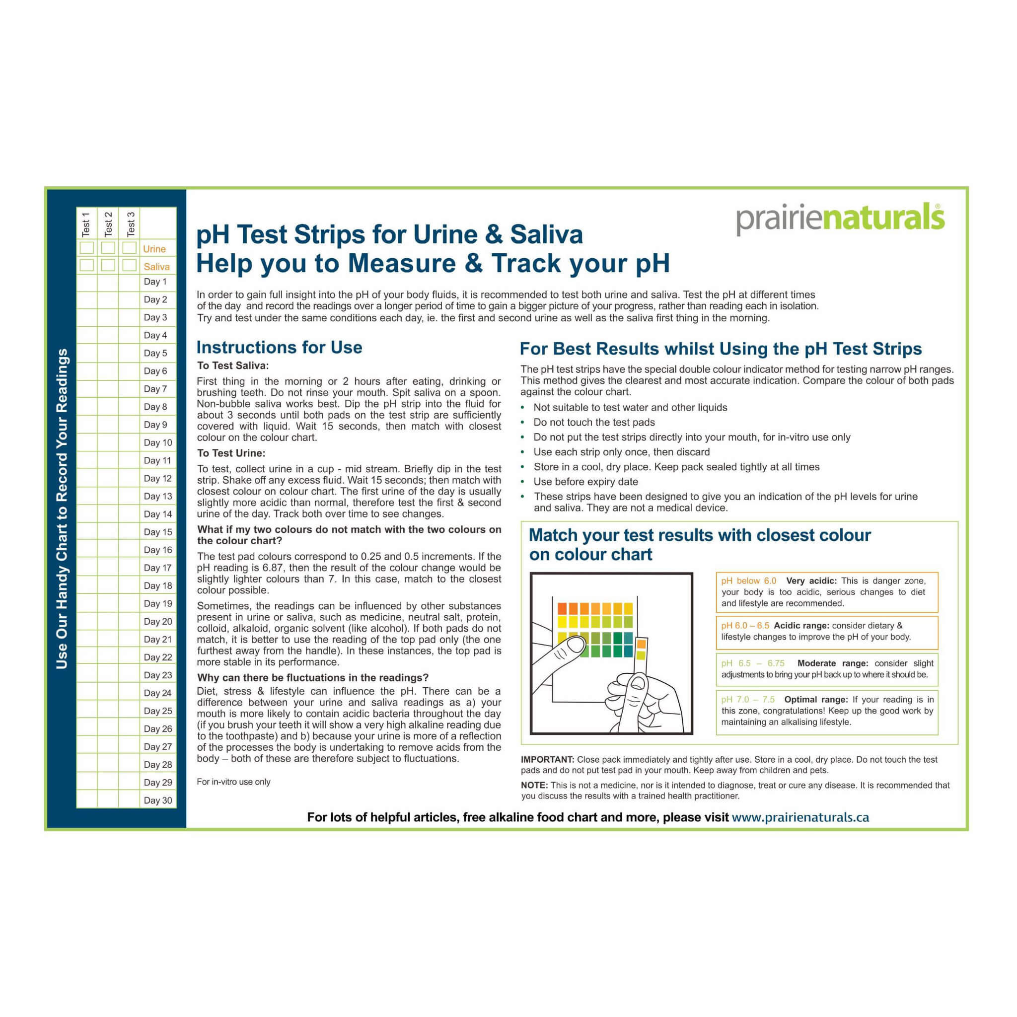 pH Test Strips for Water, Soil, Urine & Saliva - Accurate pH Level Testing for Home, Lab, Aquarium & Hydroponics | 100 Strips per Pack