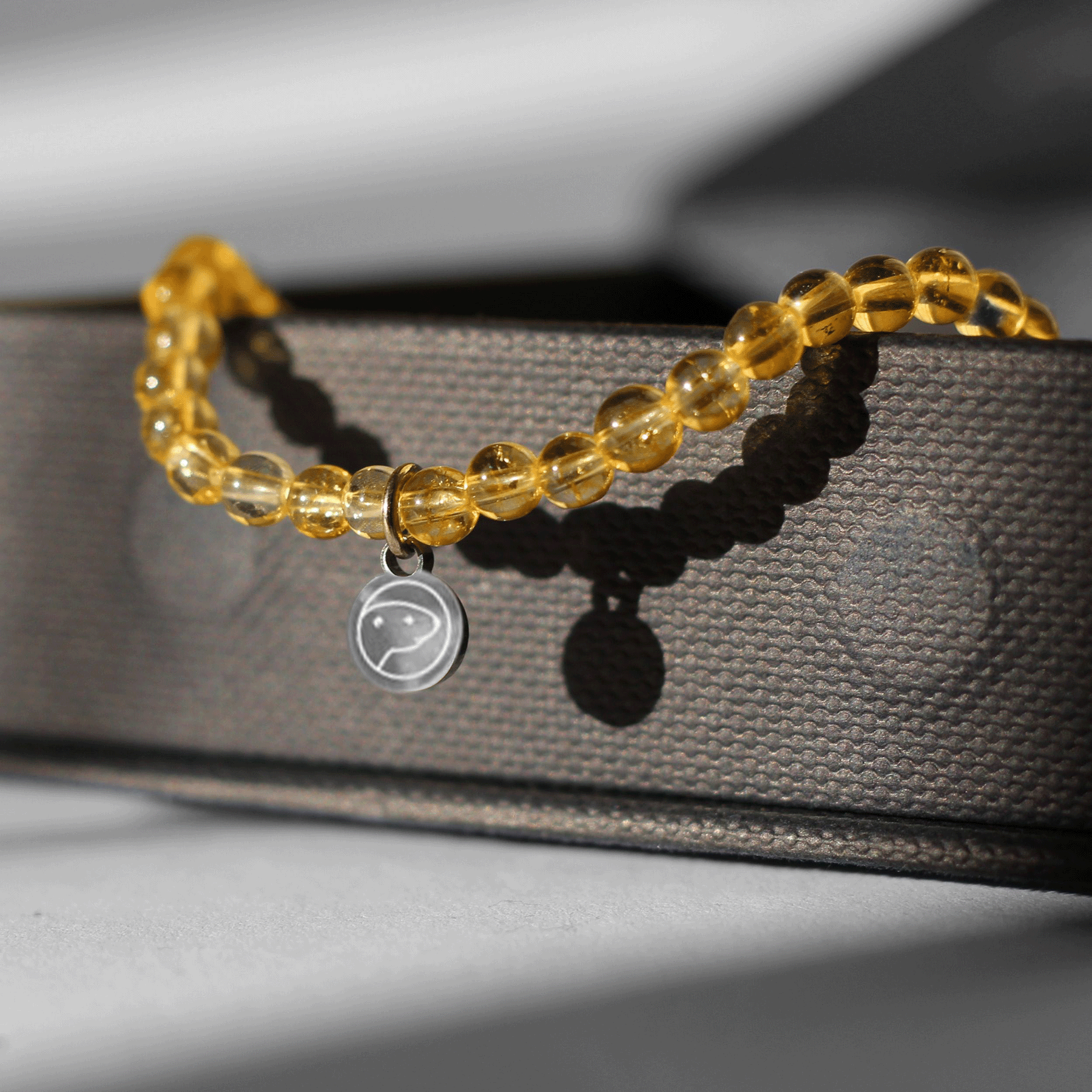 Natural Citrine Gemstone Bracelet for Women - Mini Adjustable Beaded Healing Crystal Jewelry for Energy & Wealth - Perfect for Gifts, Meditation & Spiritual Healing