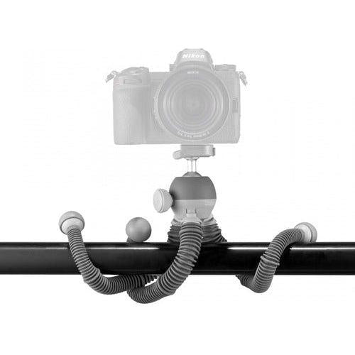 Joby Podzilla Flexible Tripod - Large Grey Camera Tripod Stand for DSLR, Mirrorless & Smartphones - Perfect for Travel, Vlogging & Outdoor Photography
