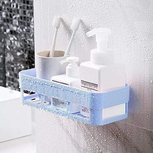 KINZILLA 2-in-1 Kitchen Sink Soap Holder and Sponge Rack - Plastic Bathroom Soap Dispenser Organizer for Sink Countertop - Multicolor (2-Pack) - Perfect for Kitchen, Bathroom, and Laundry Room Organization