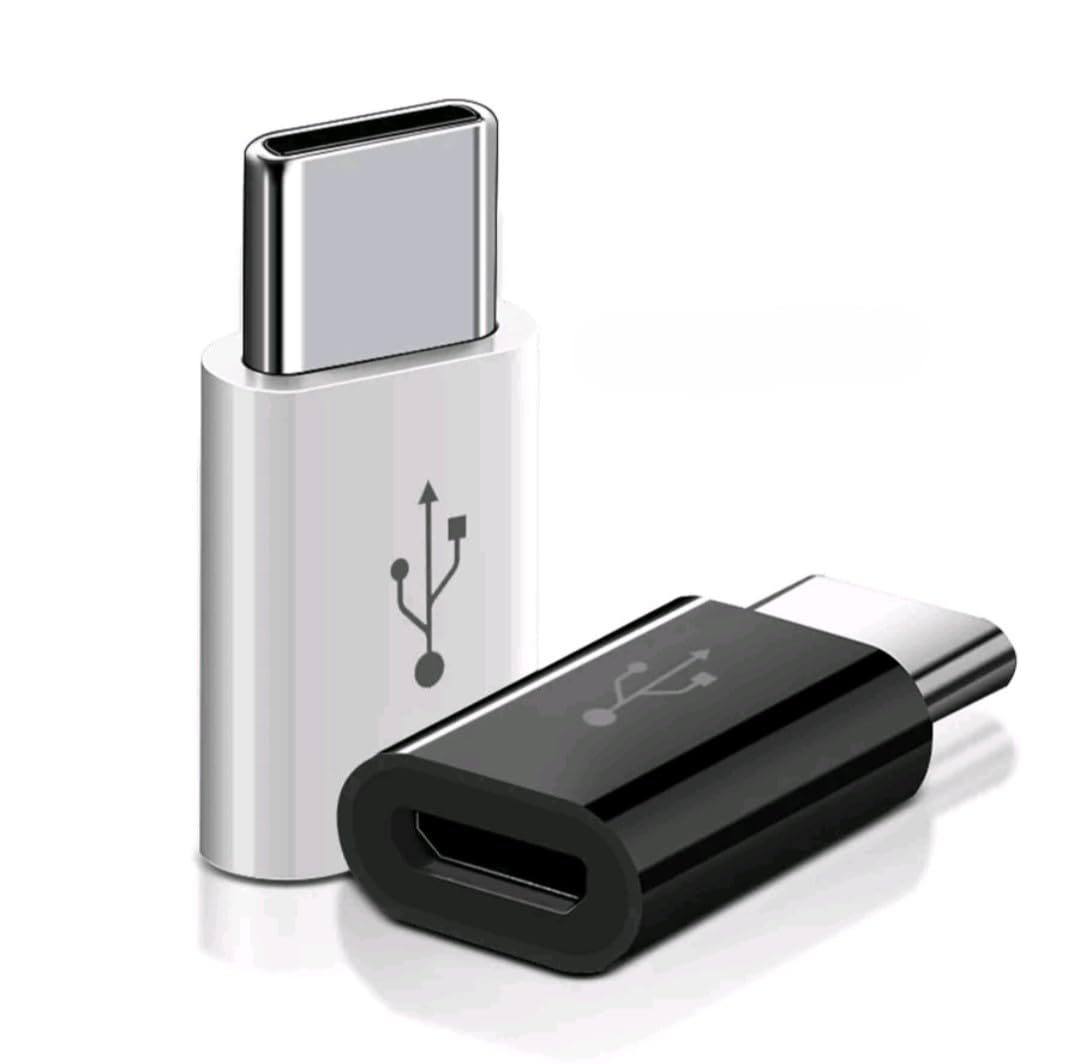 Micro USB to USB 2.0 Adapter Converter - Fast Charging & Data Sync for Android Phones, Tablets, Cameras - Perfect for Home, Office & Travel Use
