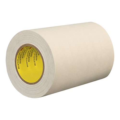 TapeCase 175-9.5IN X 60YD White Cloth/Rubber Adhesive Single Coated Cotton Tape, 0.0105
