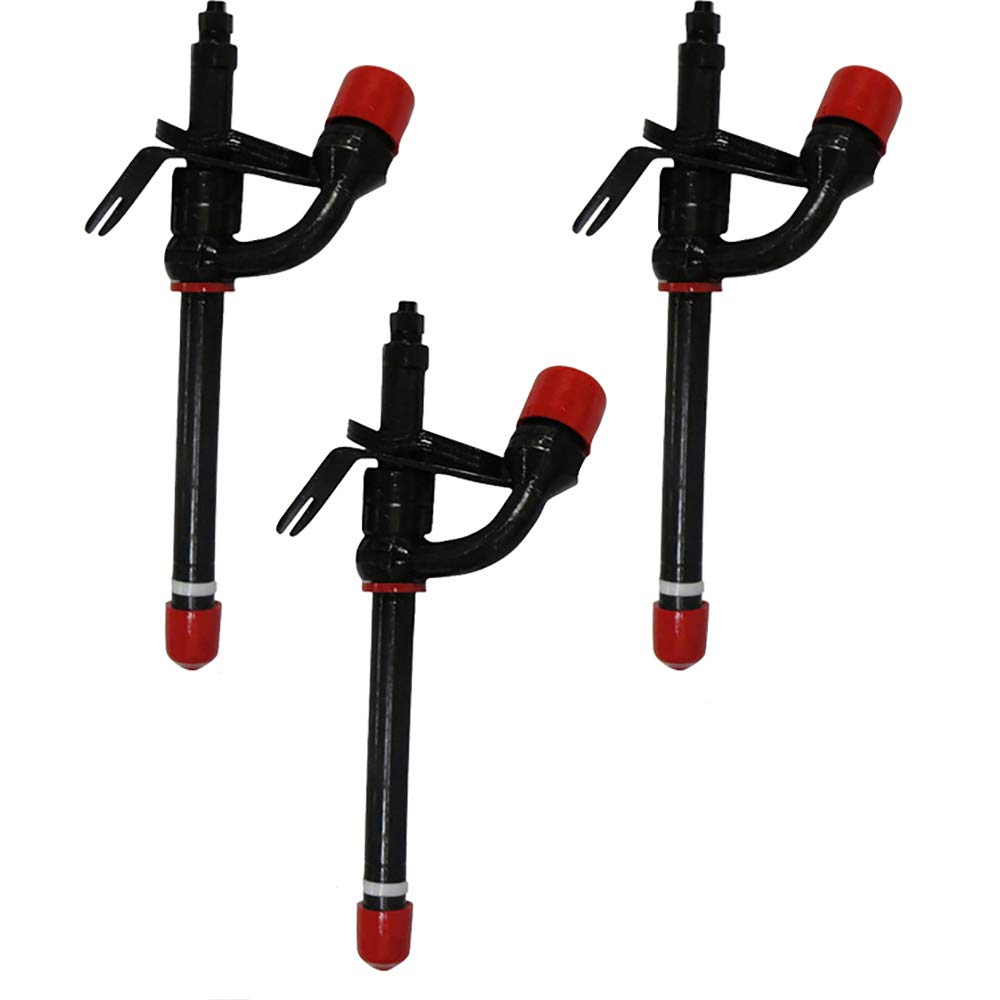 RAParts SE500826 SE500827 Fuel Injector Nozzle Set of 3 - Compatible with John Deere 5525 5525N 5603 Tractors - Perfect for Agricultural Equipment Maintenance & Engine Performance Enhancement