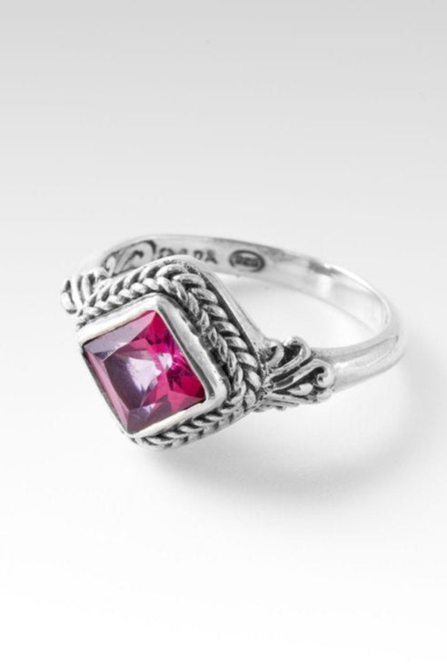 Radiant Happiness Ring in Pure Pink™ Mystic Topaz - Elegant Sterling Silver Jewelry for Women, Perfect for Valentine's Day Gifts, Anniversary Presents & Special Occasions