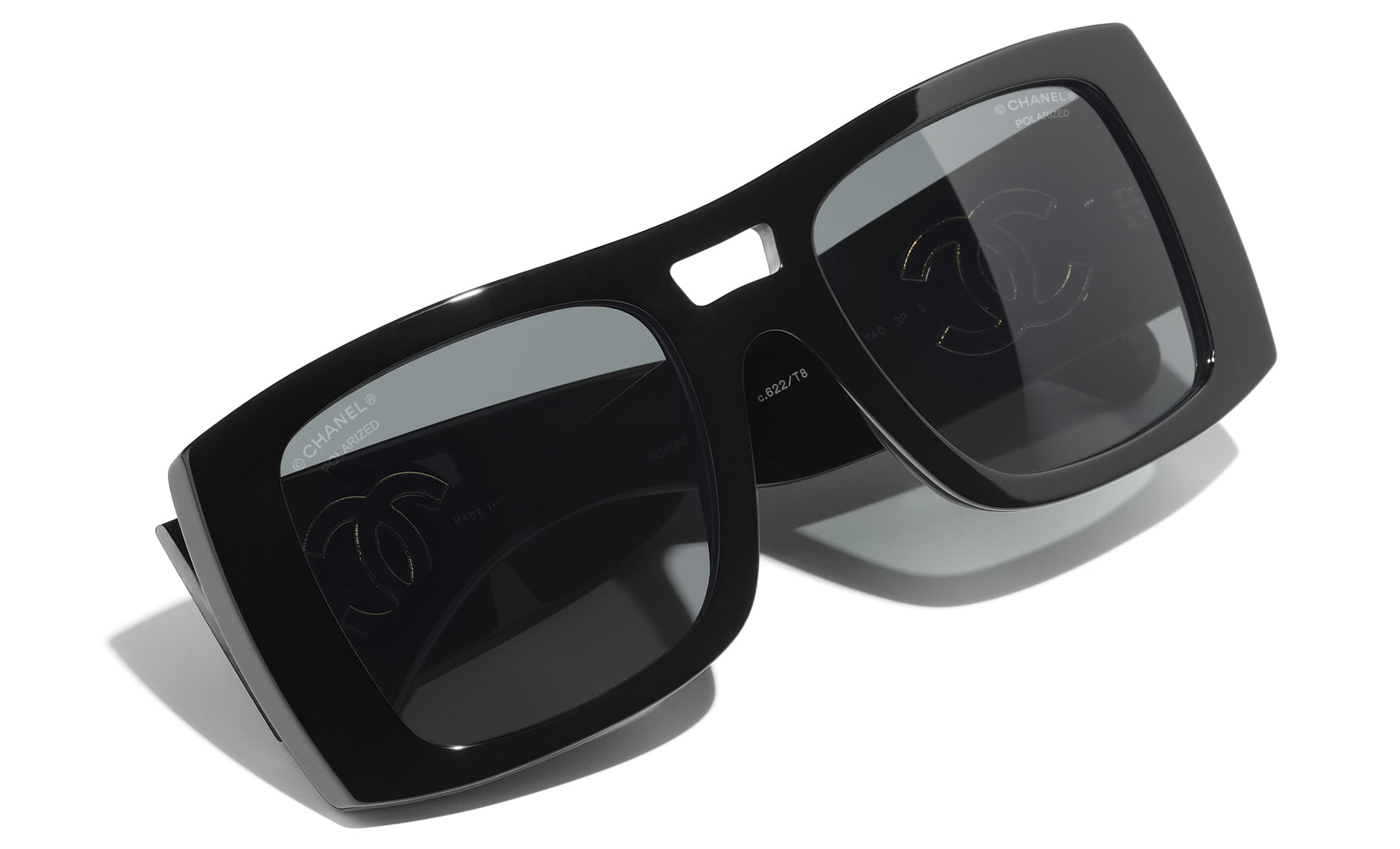 Chanel 5539 Sunglasses - Luxury Designer Shades for Women - UV Protection & Fashion Statement - Perfect for Beach, Driving & Outdoor Activities