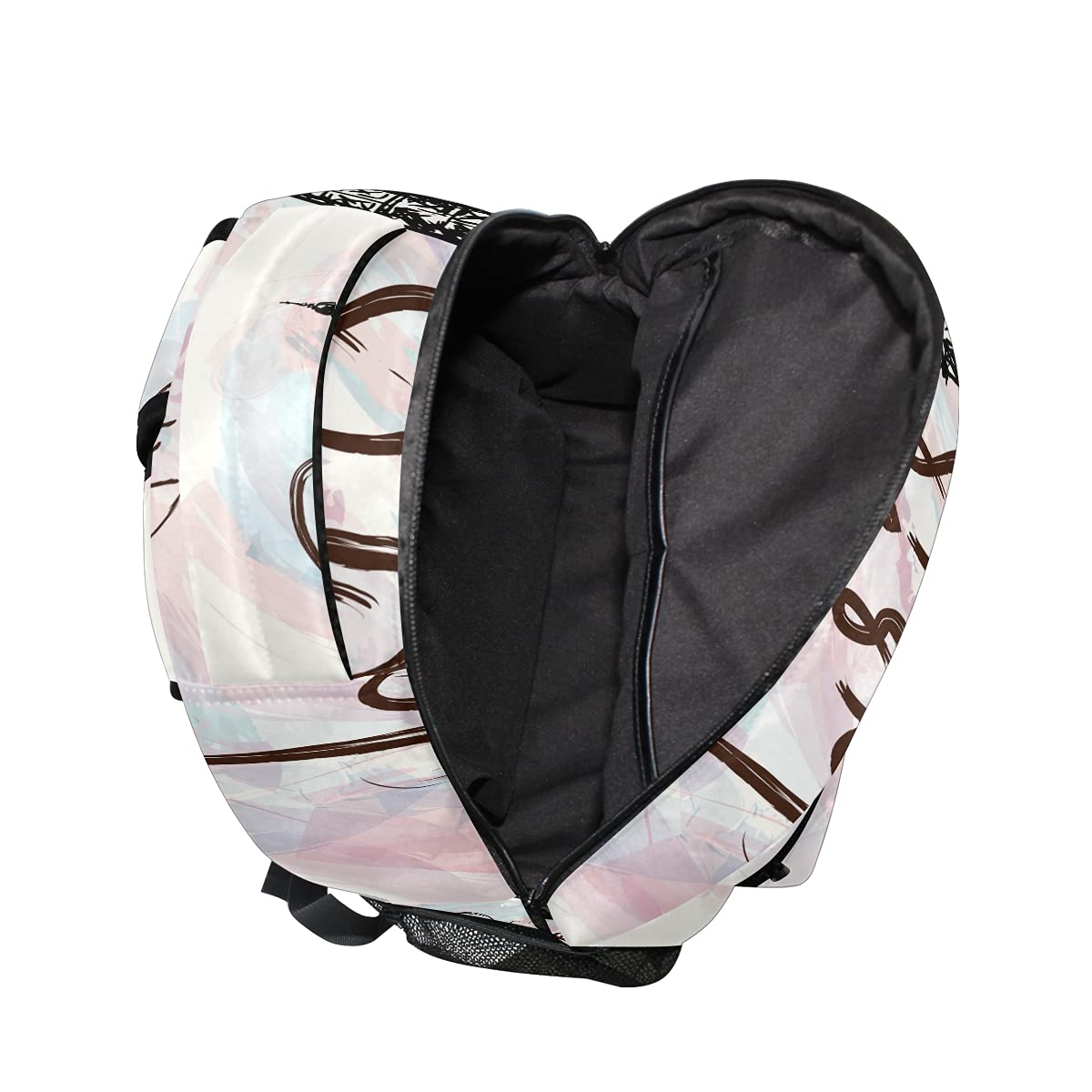 ALAZA Romantic Paris Eiffel Tower Backpack for Girls & Boys - Cute School Bookbag for Elementary Teens, Durable Laptop Daypack for Travel, College & Daily Use
