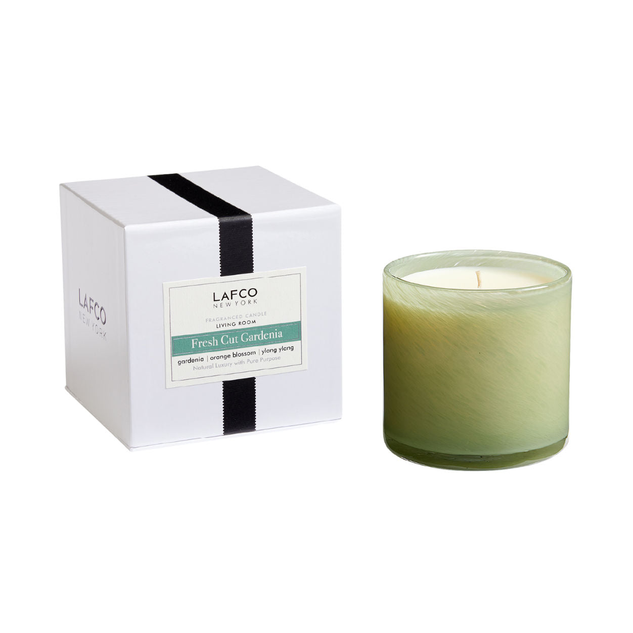Fresh Cut Gardenia Scented Candle - Long-Lasting Fragrance for Home, Spa & Romantic Ambiance | Perfect for Relaxation, Meditation & Aromatherapy