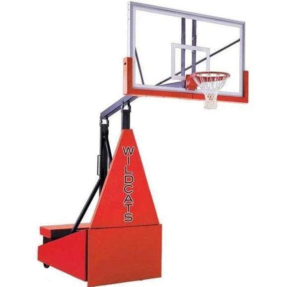 First Team Storm Portable Basketball Hoop - Adjustable Height Basketball Goal System for Kids & Adults - Perfect for Driveway, Backyard, and Outdoor Play