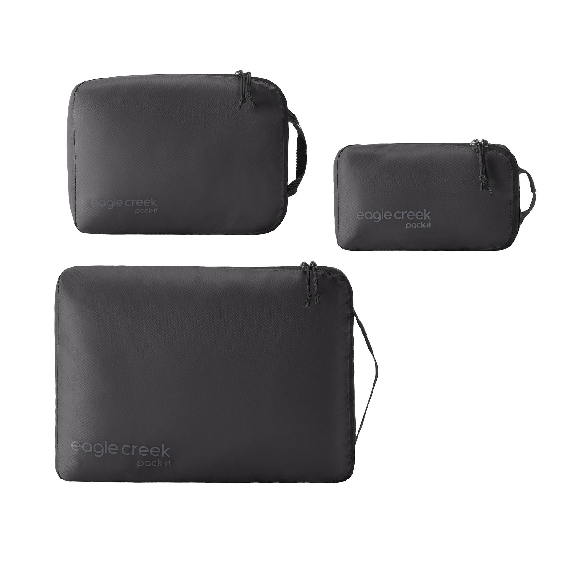 Eagle Creek Pack It Isolate Cube Set - XS/S/M Sizes - Waterproof Compression Packing Cubes for Travel & Backpacking - Organize Luggage & Suitcase Like a Pro