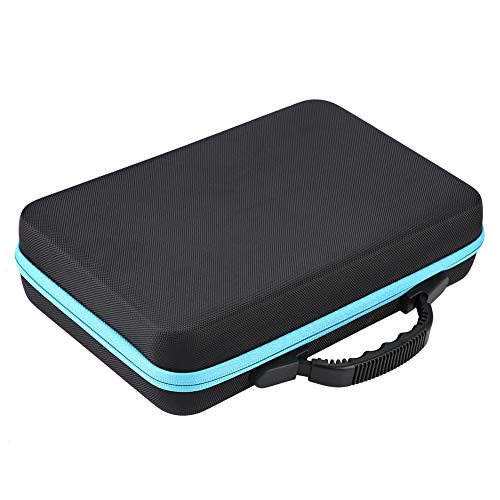 60 Bottle Essential Oil Carrying Case - 15ml Hard Shell Storage Organizer with Secure Exterior - Perfect for Women's Aromatherapy, Travel & Outdoor Activities (Blue)