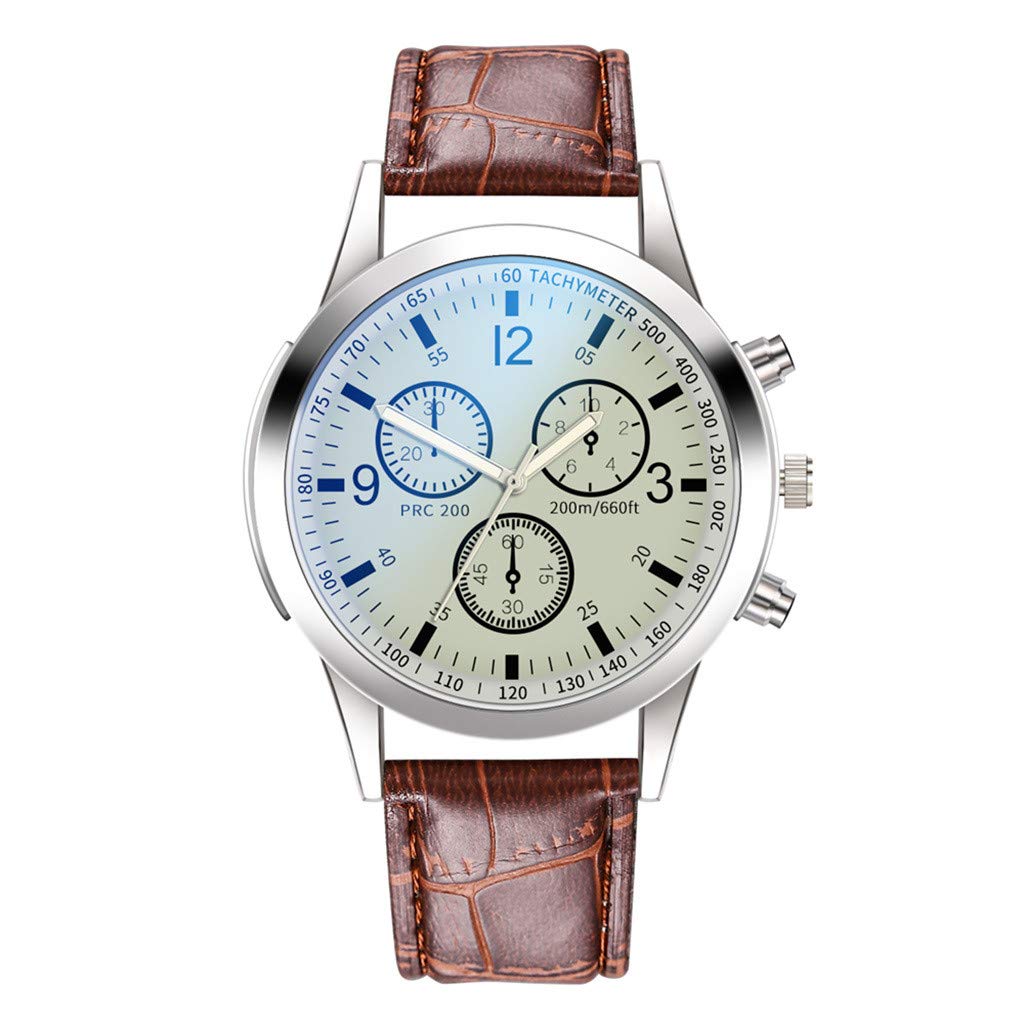 Luxury Men's Quartz Watch - Stainless Steel Bracelet for Casual Wear