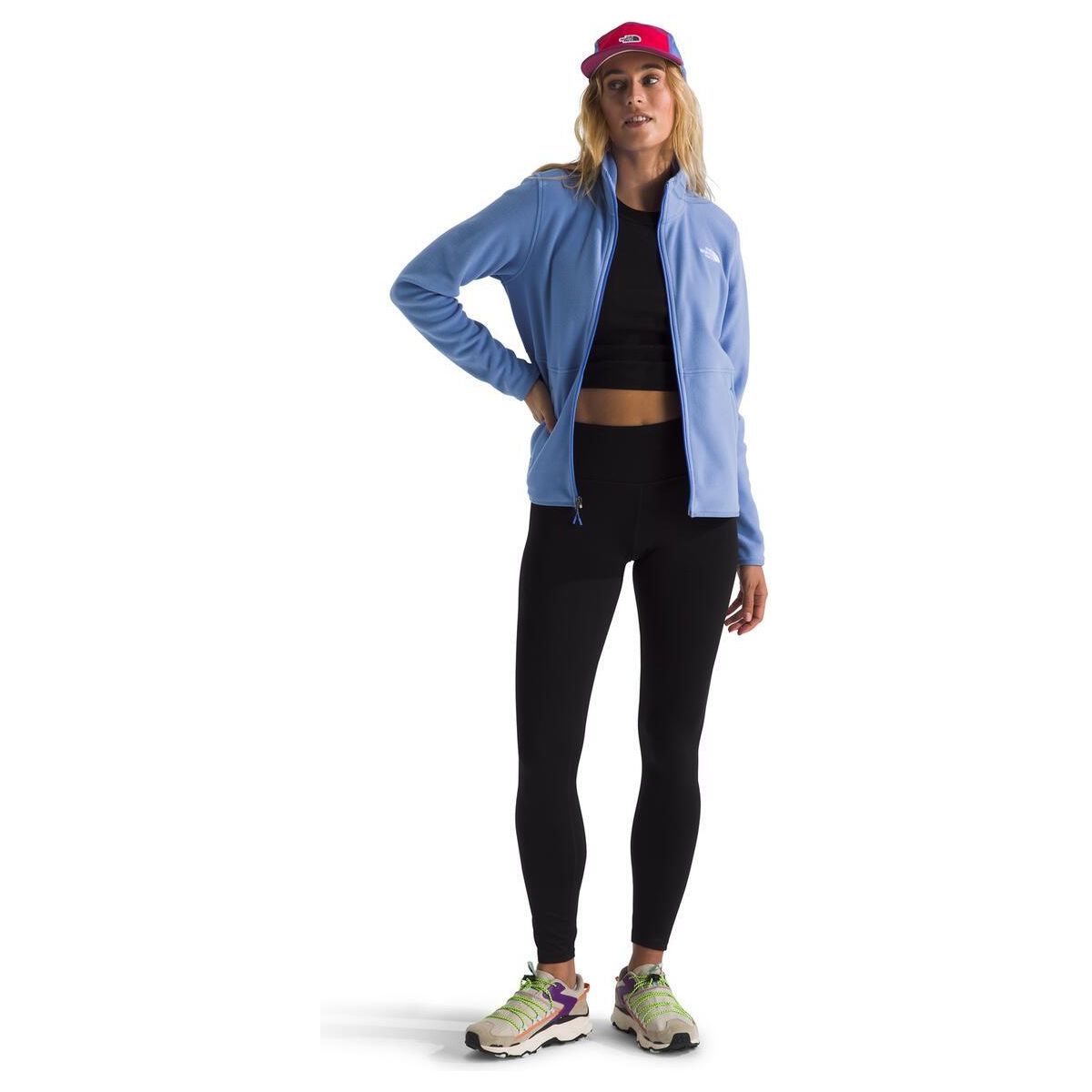 The North Face Women’s Glacier Fleece Jacket - Warm Winter Fleece Pullover for Hiking, Camping & Outdoor Activities