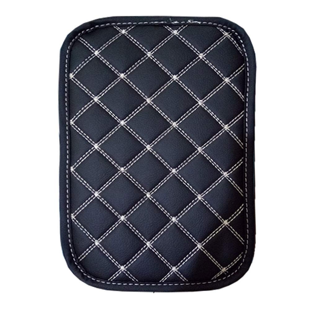 Auto Center Console Cover - PU Leather Car Armrest Protector, Waterproof Box Cover for Most Vehicles, SUVs, and Cars - Enhance Comfort and Durability for Long Drives