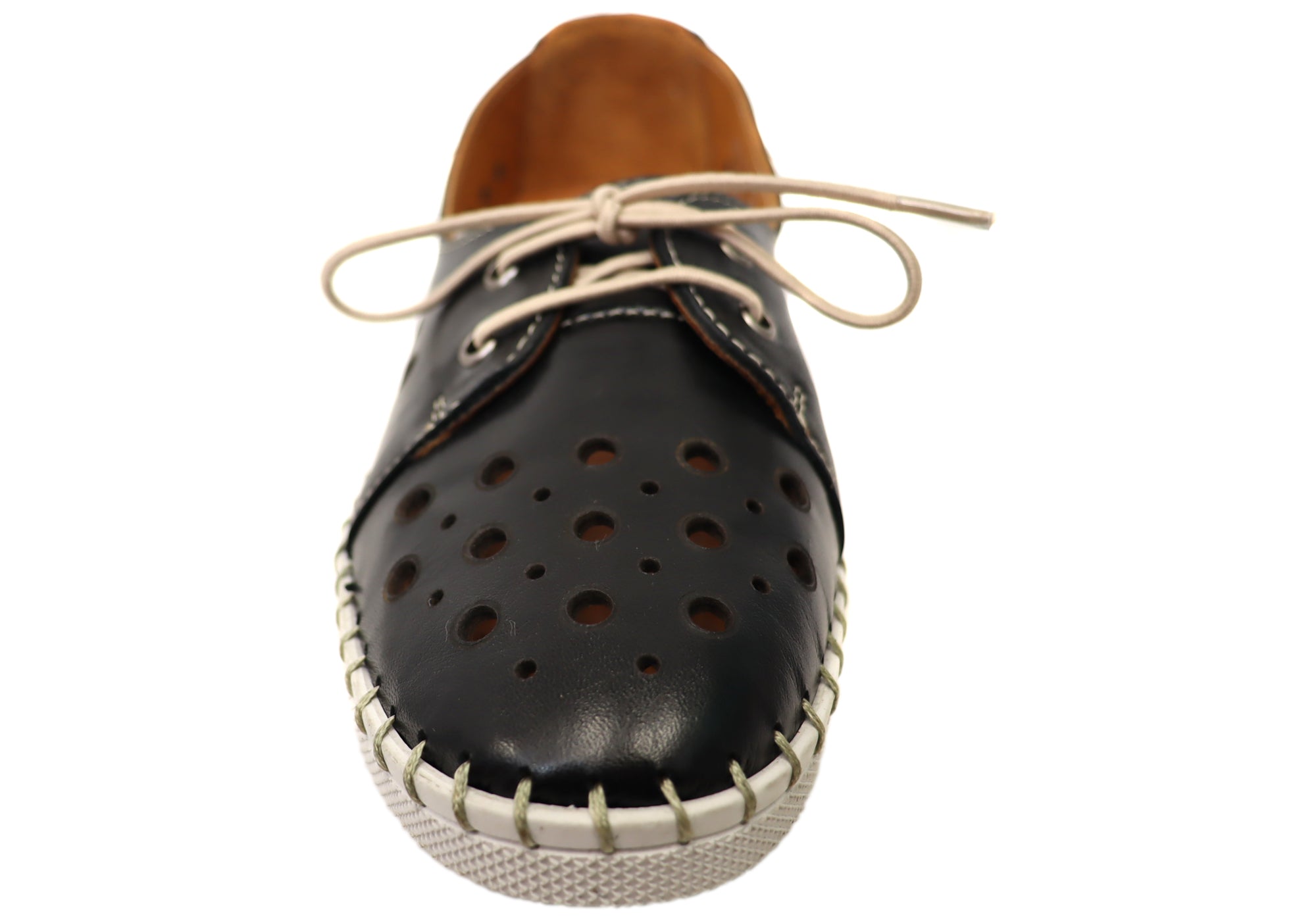 Orizonte Gemma Women's Comfortable Leather Shoes - European Style for Work, Walking & Casual Wear