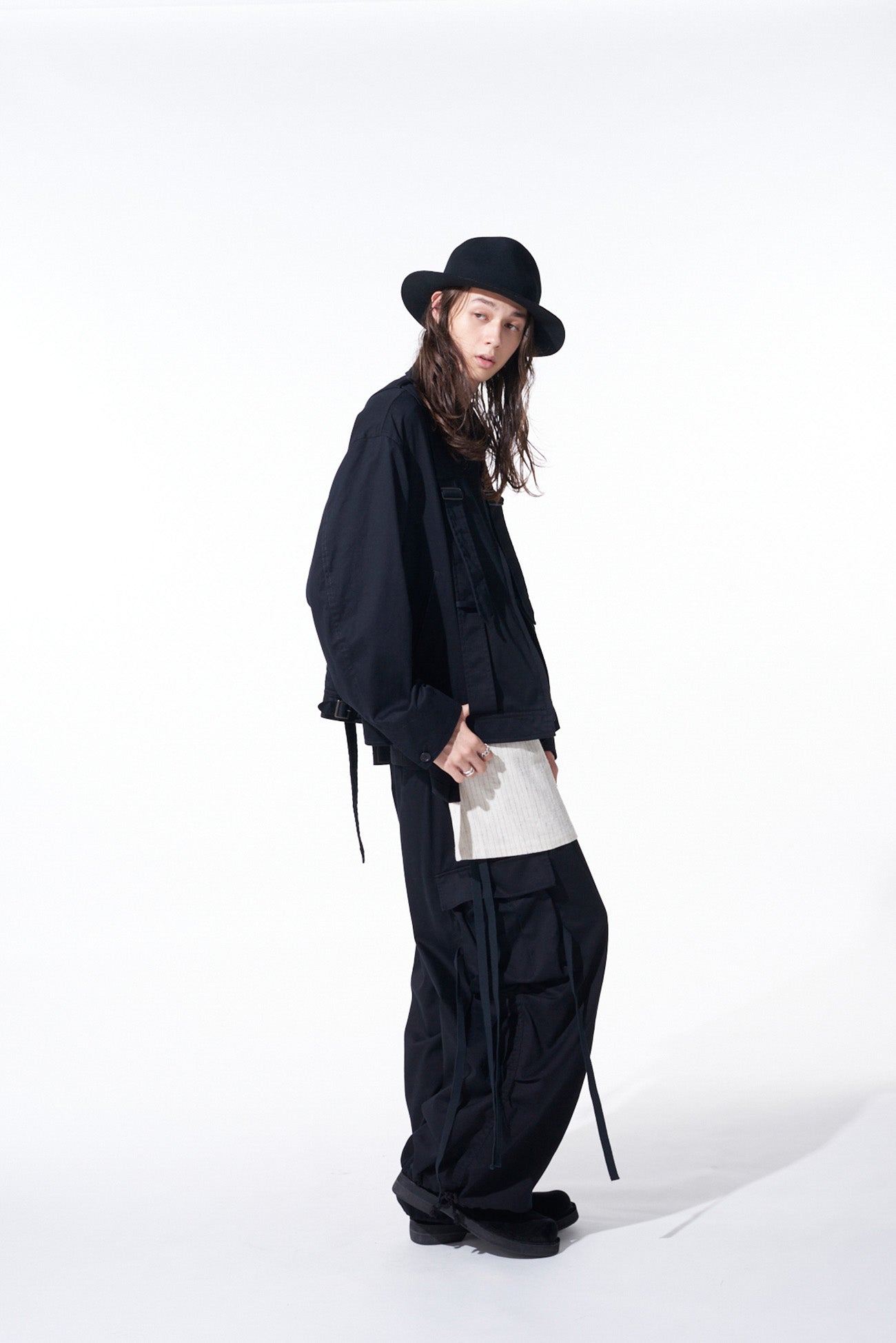 Stylish Cotton Twill Oversized Belted Y Blouson Jacket for Women | Casual & Chic Outerwear for Everyday Wear