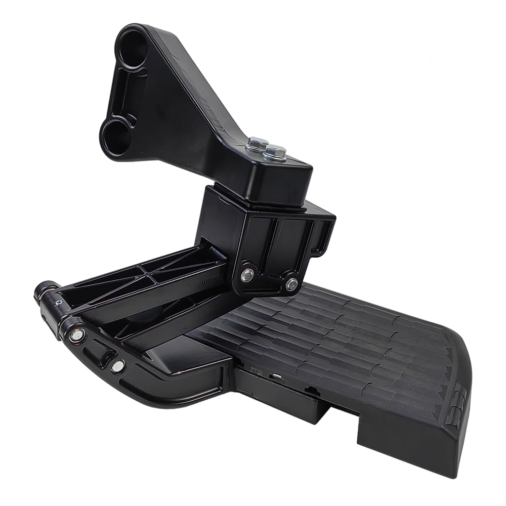 Retractable Rear Bed Step for Dodge Ram 1500/2500/3500 Classic 2009-2018 - Folding Truck Bumper Tailgate Step (Excludes Dual Exhaust & EcoDiesel) | OE# 75306-01A | Easy Access to Truck Bed for Loading & Unloading