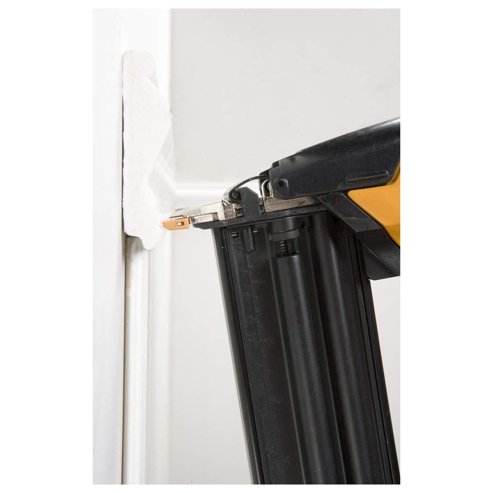 BOSTITCH BTFP12233 18GA Smart Point Pneumatic Brad Nailer Kit - Lightweight & Precise for Trim Work, Crown Molding, and DIY Home Projects