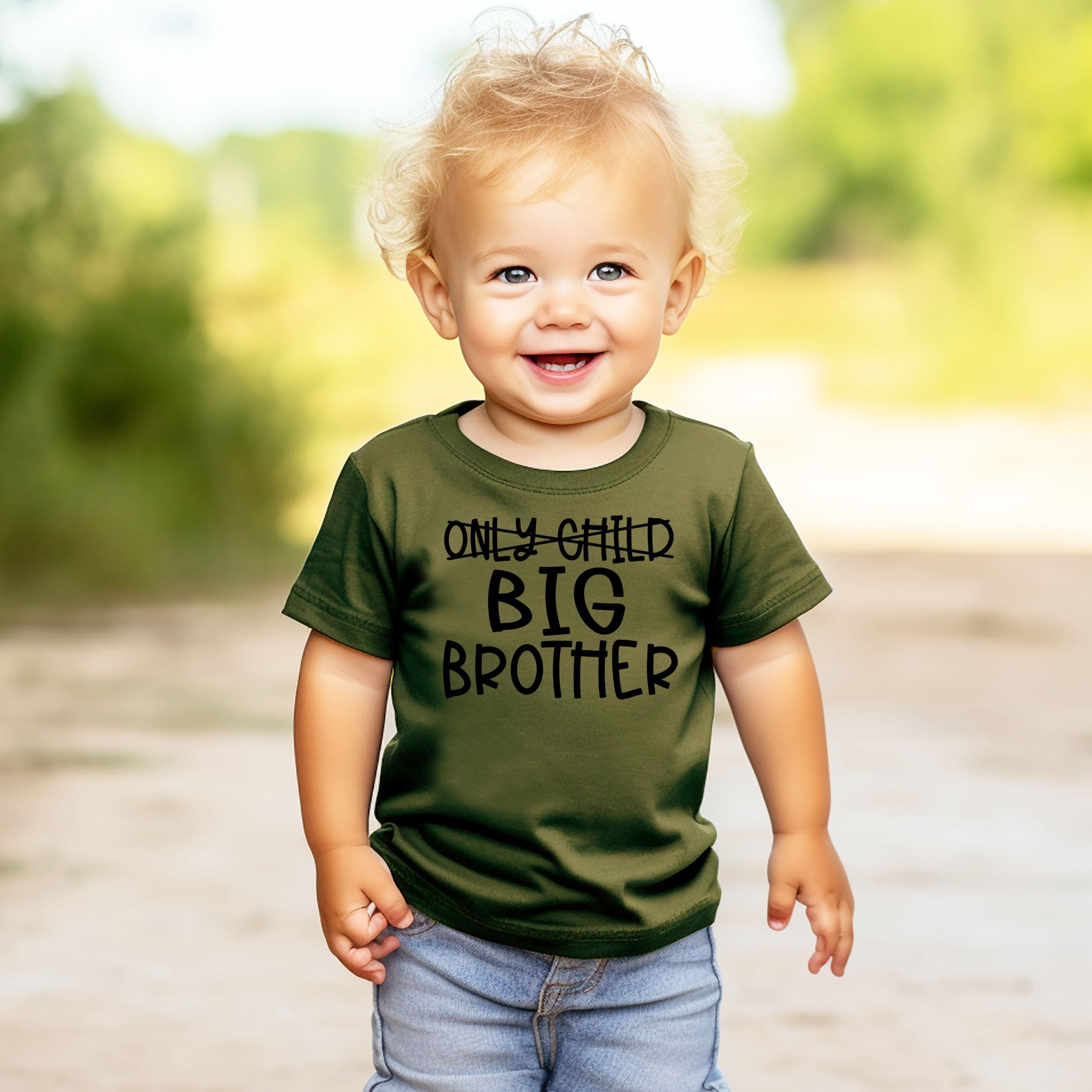 Big Brother Announcement Shirt for Boys - Cute Sibling Reveal Outfit | Perfect for Pregnancy Announcements & Gender Reveal Parties