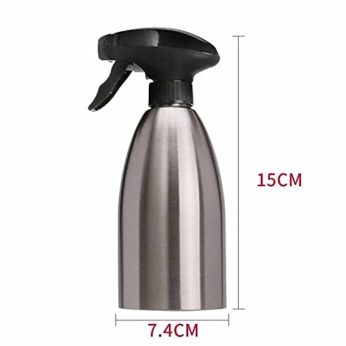 500ML Stainless Steel BBQ Oil Spray Bottle - Olive Oil Sprayer for Grilling, Cooking & Baking | Perfect for BBQ, Kitchen, Marinades & Salad Dressing