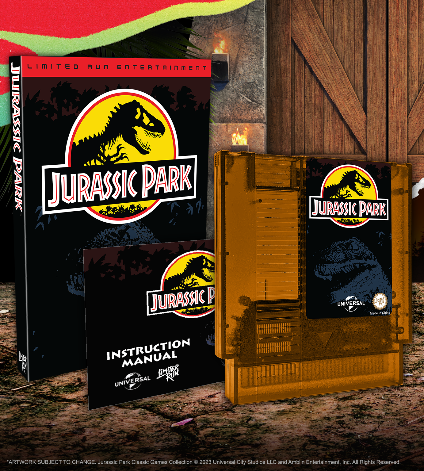 Jurassic Park NES Game - Classic Nintendo Entertainment System Video Game for Retro Gaming Enthusiasts | Perfect for Collectors and 90s Nostalgia