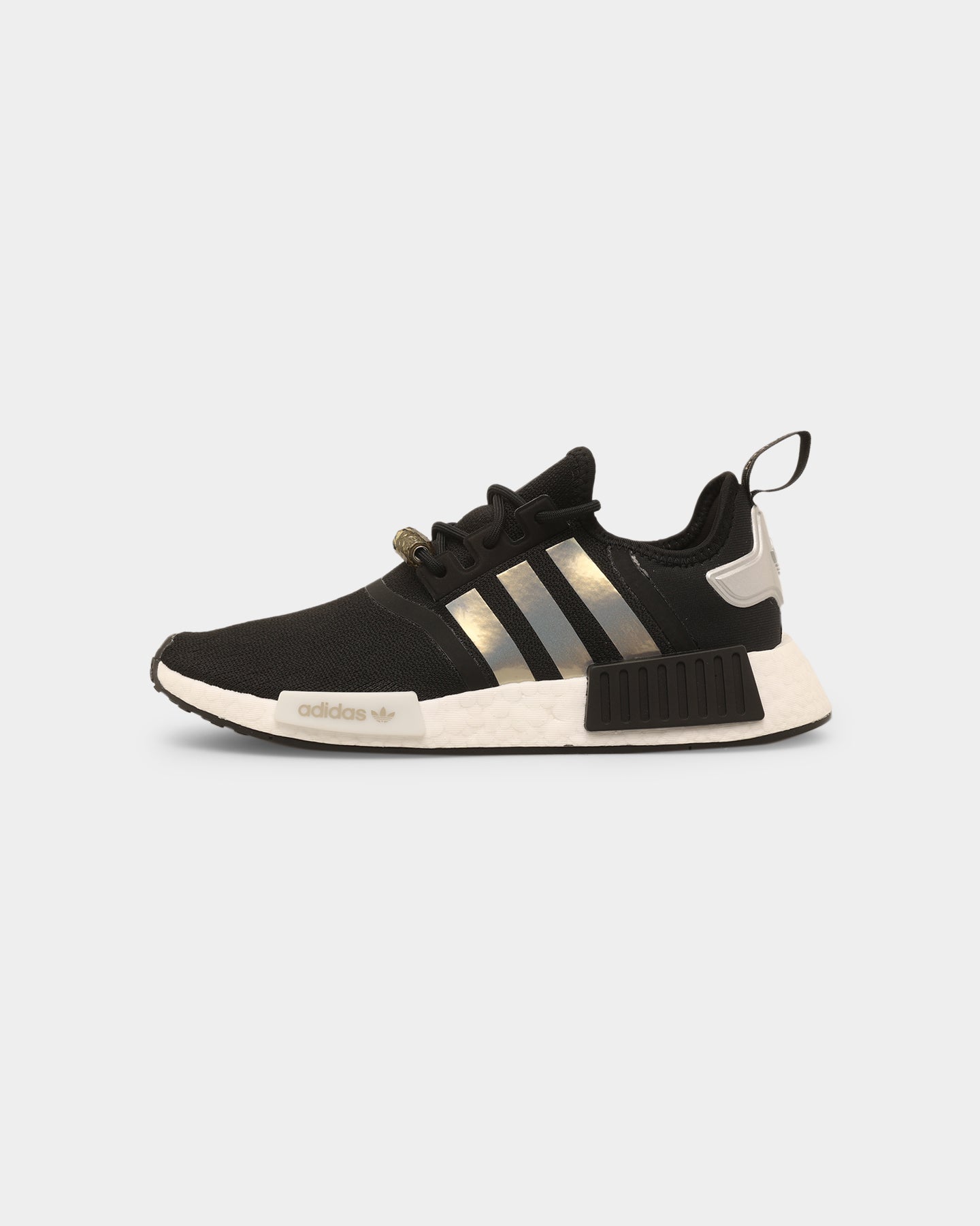 Adidas Women's NMD_R1 Running Shoes - Core Black/Gold - Lightweight Comfort for Jogging, Gym & Casual Wear