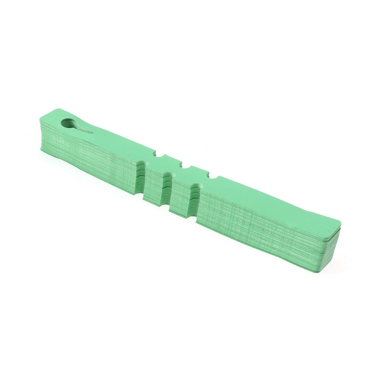 Happyyami 100pcs Reusable Plastic Plant Tags - Waterproof Nursery Labels for Garden, Greenhouse, Herbs, Flowers & Vegetables - Perfect for Plant Identification, Seedling Marking & Gardening Organization