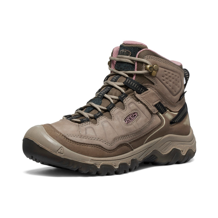 Keen Targhee IV Mid WP Waterproof Hiking Boots for Women - Lightweight & Durable for Outdoor Adventures, Trail Walking & Backpacking