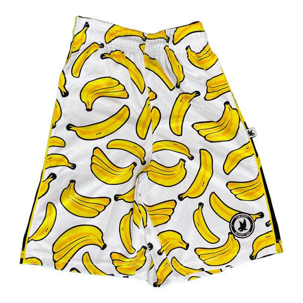 Boys' Banana Flow Athletic Shorts - Quick-Dry Breathable Running Shorts for Kids - Perfect for Sports, Gym & Outdoor Play