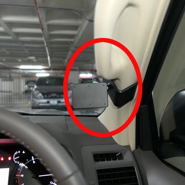 ClicOn No Holes Right Hand Dash Mount for Toyota Prado 2022-2023 | Secure Phone Holder for Off-Road & Daily Driving