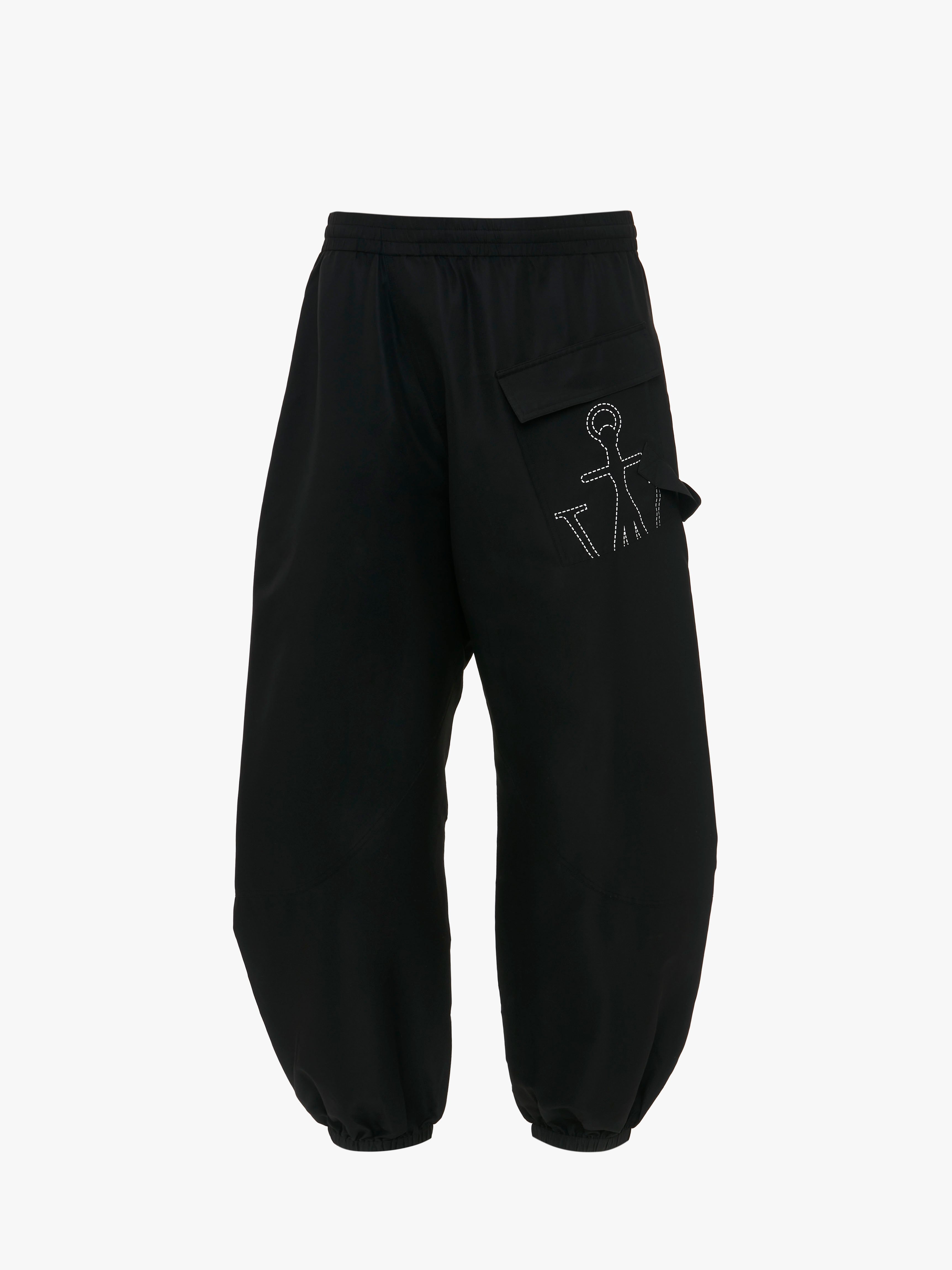 CL Twisted Joggers for Women - Stretchy High Waist Casual Lounge Pants - Black (TR0340PG1488) - Perfect for Yoga, Running & Everyday Wear