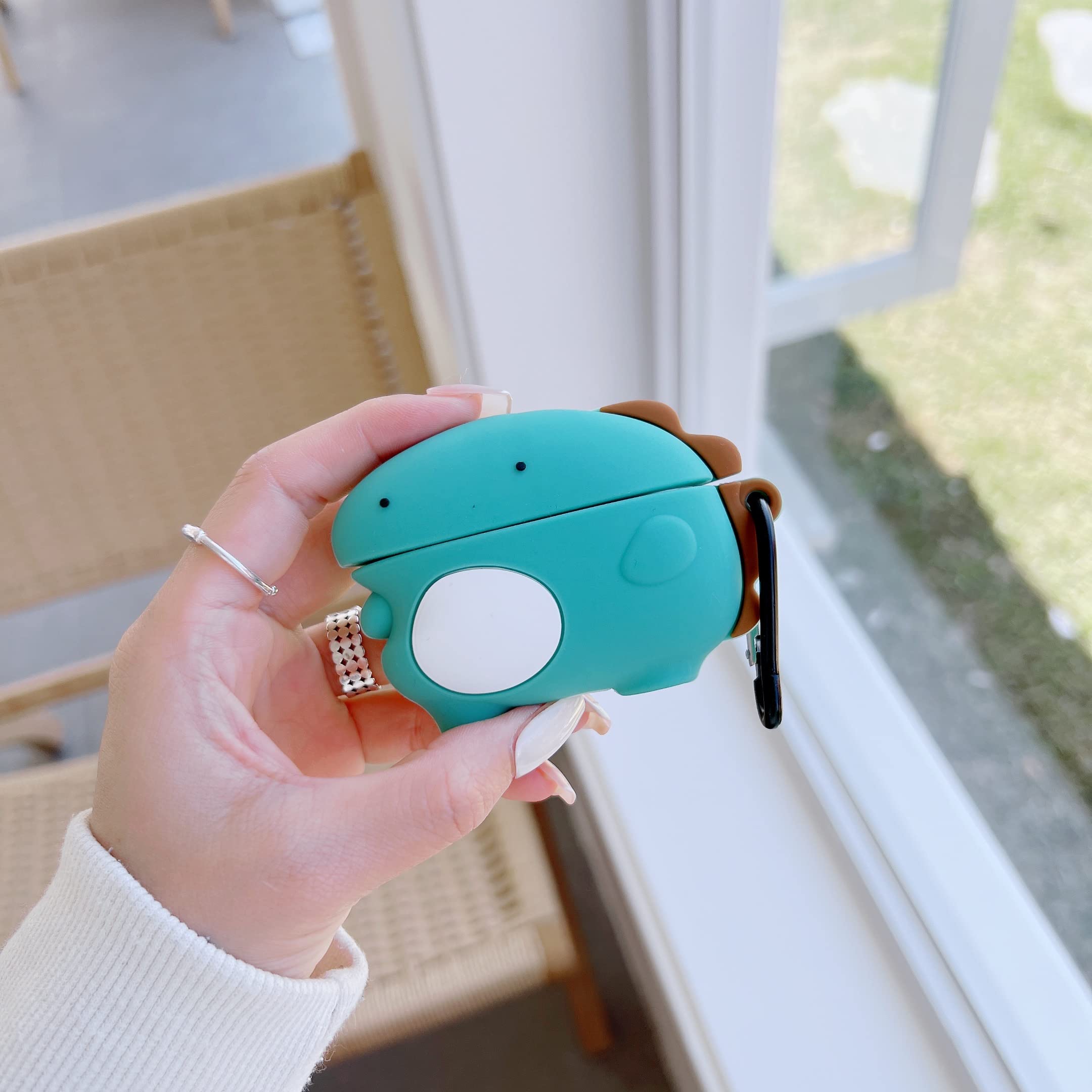 3D Cute Dinosaur AirPods Pro Case for Kids & Teens - Home & Travel Use
