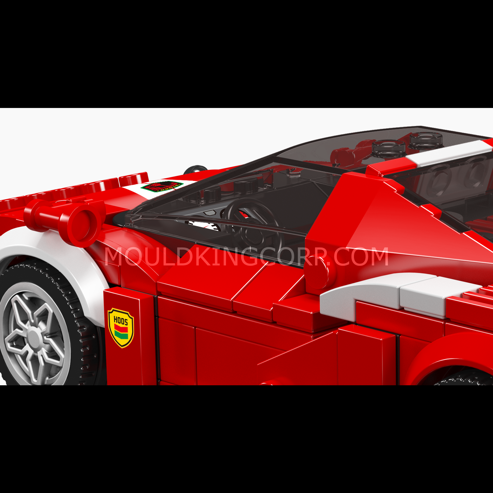 Mould King 27080 FXX Supercar Model Building Kit - 433-Piece Race Car Construction Set for Adults & Teens | DIY Sports Car Toy for Display & Collection | Perfect Gift for Car Enthusiasts & Model Builders