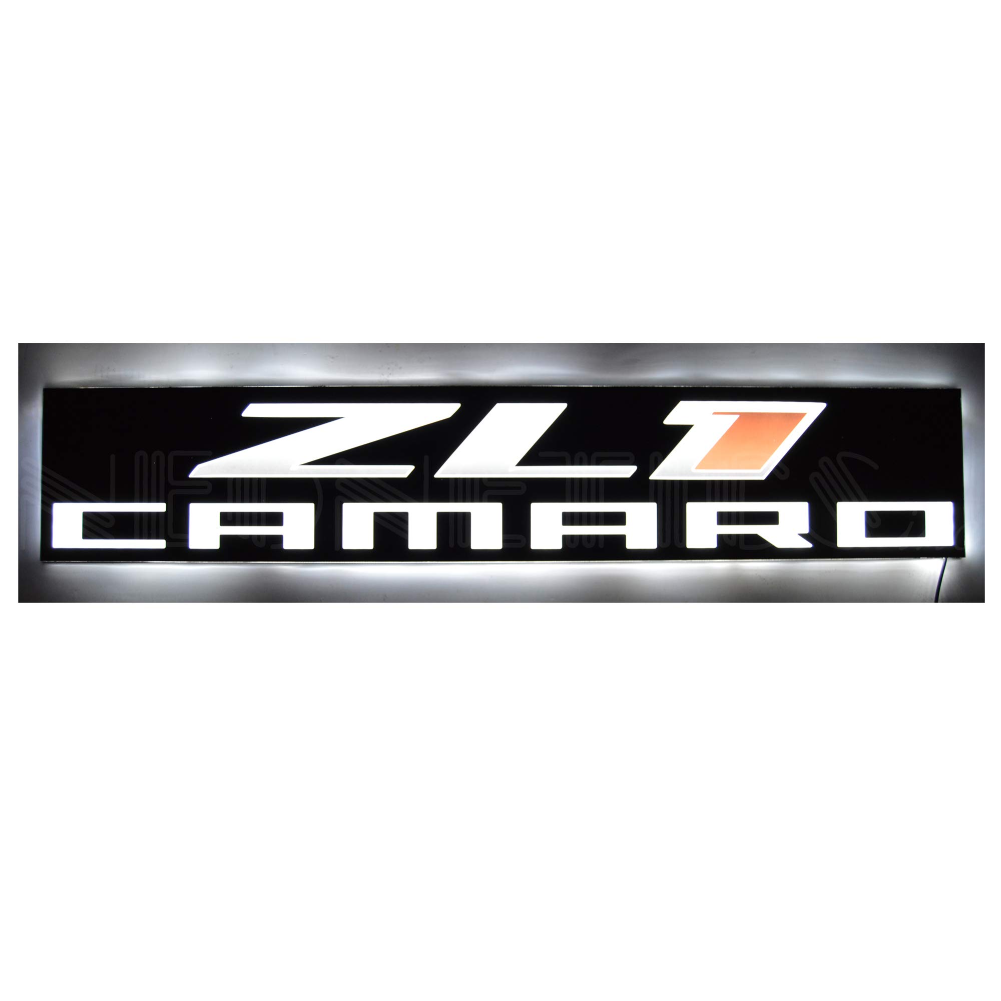 Chevy Camaro ZL1 Ultra Slim LED Wall Light Sign - 36