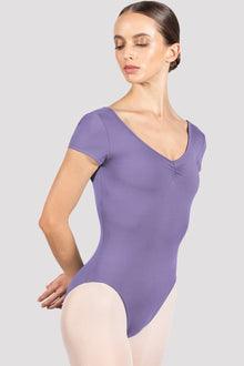 Bloch CORE Youth Penny Cap Sleeve Leotard - Ballet Dance Leotards for Girls, Stretchy Comfort Fit for Ballet Class & Dance Performance