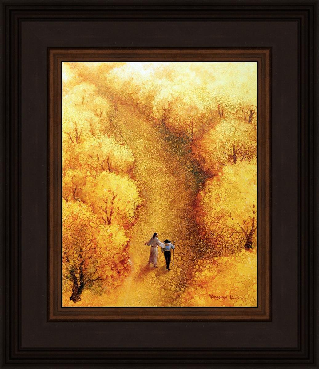 By Your Side - Heartwarming Art Print by Yongsung Kim | Christian Home Decor, Wall Art for Living Room & Bedroom | Perfect Gift for Weddings, Anniversaries & Housewarming