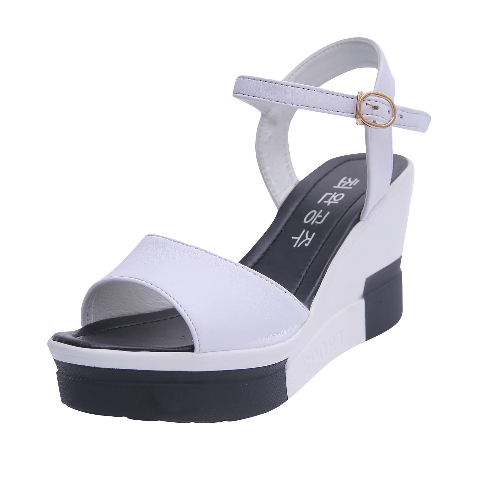 Women's Wedge Heel Platform Sandals - Fashionable Breathable Fish Mouth Slippers for Summer | Casual Outfits, Beach Wear & Daily Comfort