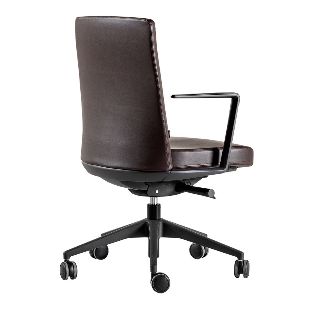 Ergonomic Low Back Office Chair with Swivel Base - Comfortable & Adjustable for Home, Office, or Gaming Setup - Cron Sport Mesh Task Chair for Long Hours of Sitting