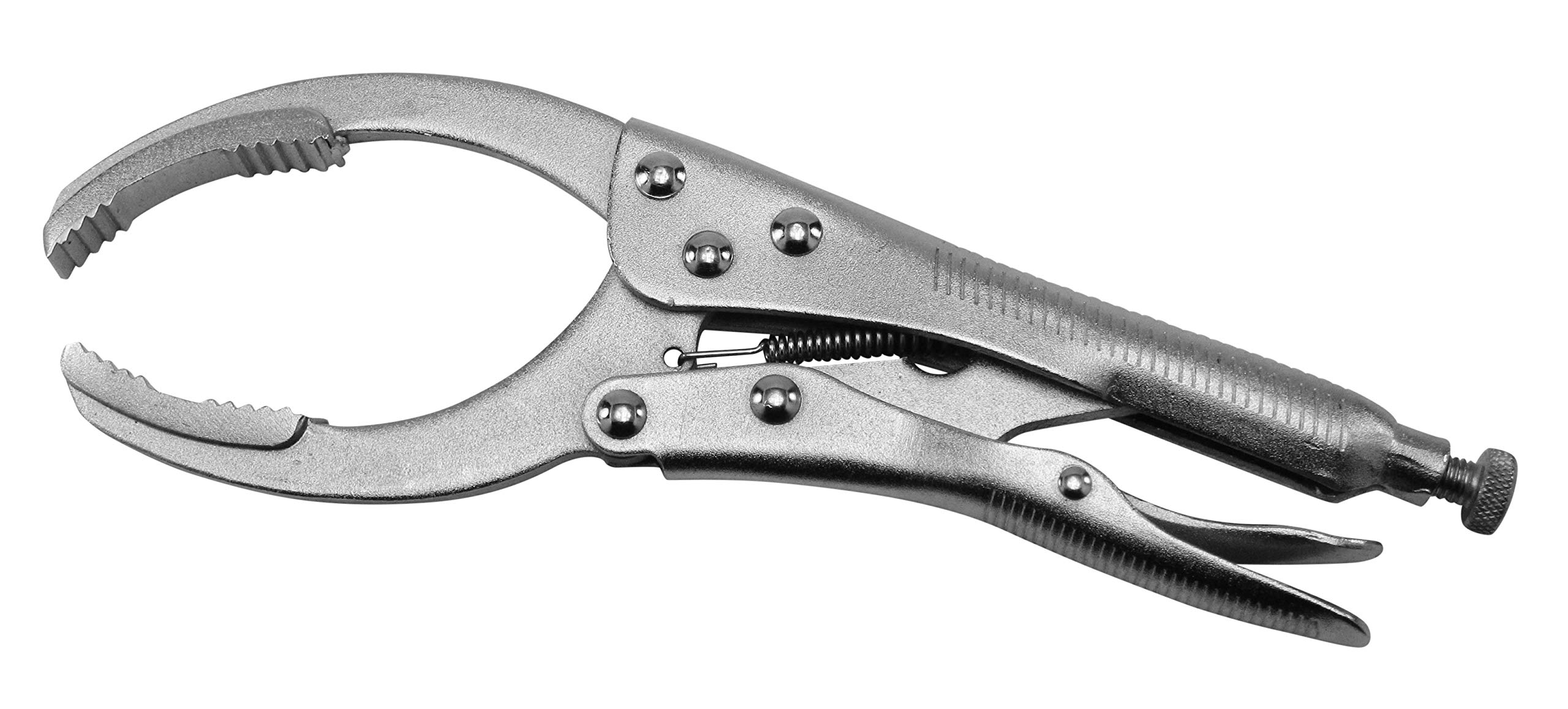 Universal Oil Filter Cap Pliers Wrench – 10 Inch Adjustable Locking Claw Clamp – Compatible with Cars, Trucks & SUVs – Heavy Duty & Durable – Perfect for Oil Changes & Automotive Maintenance