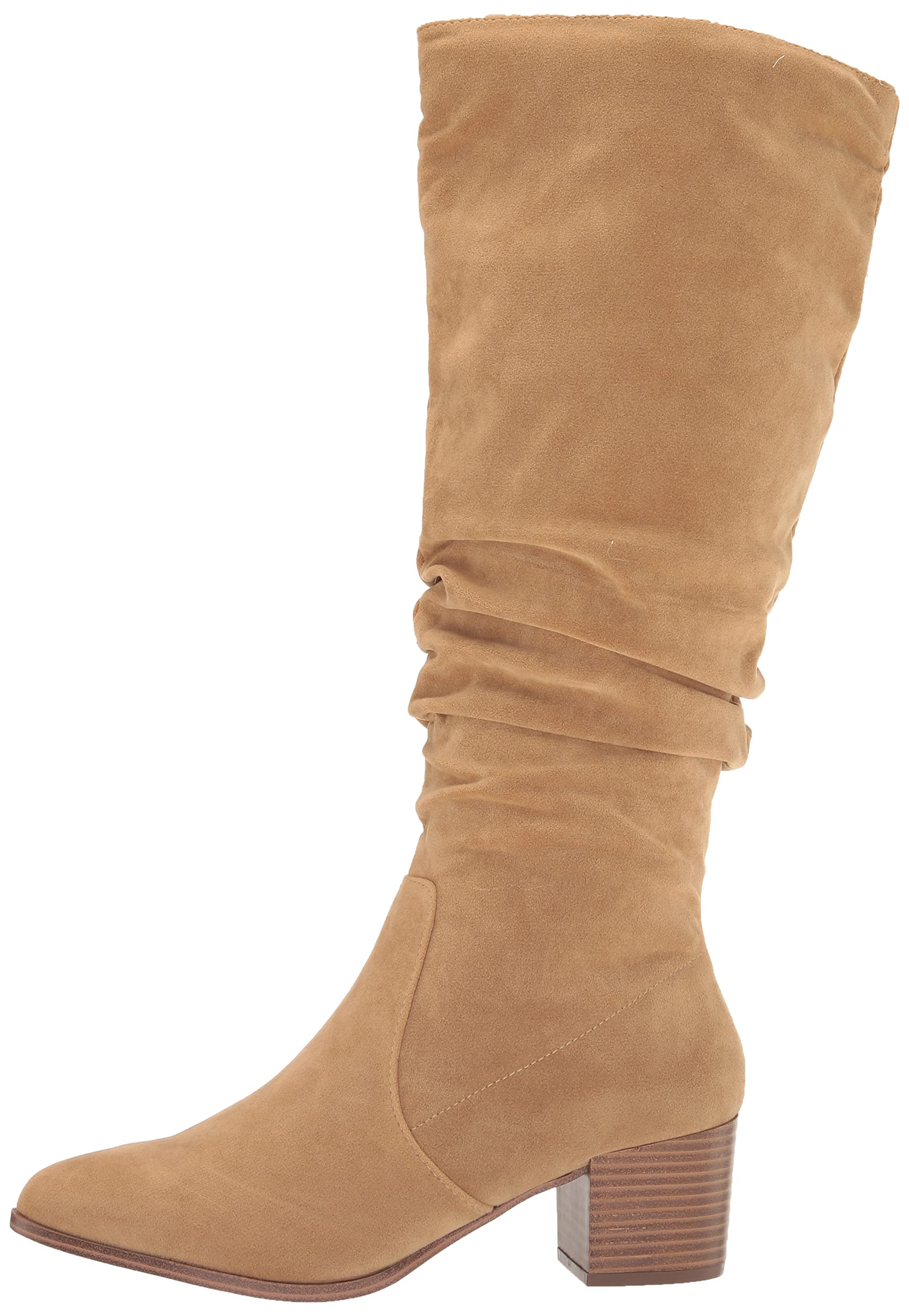Amazon Essentials Women's Tall Block Heel Boots - Comfortable Ankle Booties for Work, Dress & Casual Wear | Water-Resistant & Slip-Resistant Sole | Perfect for Office, Date Night & Fall Fashion