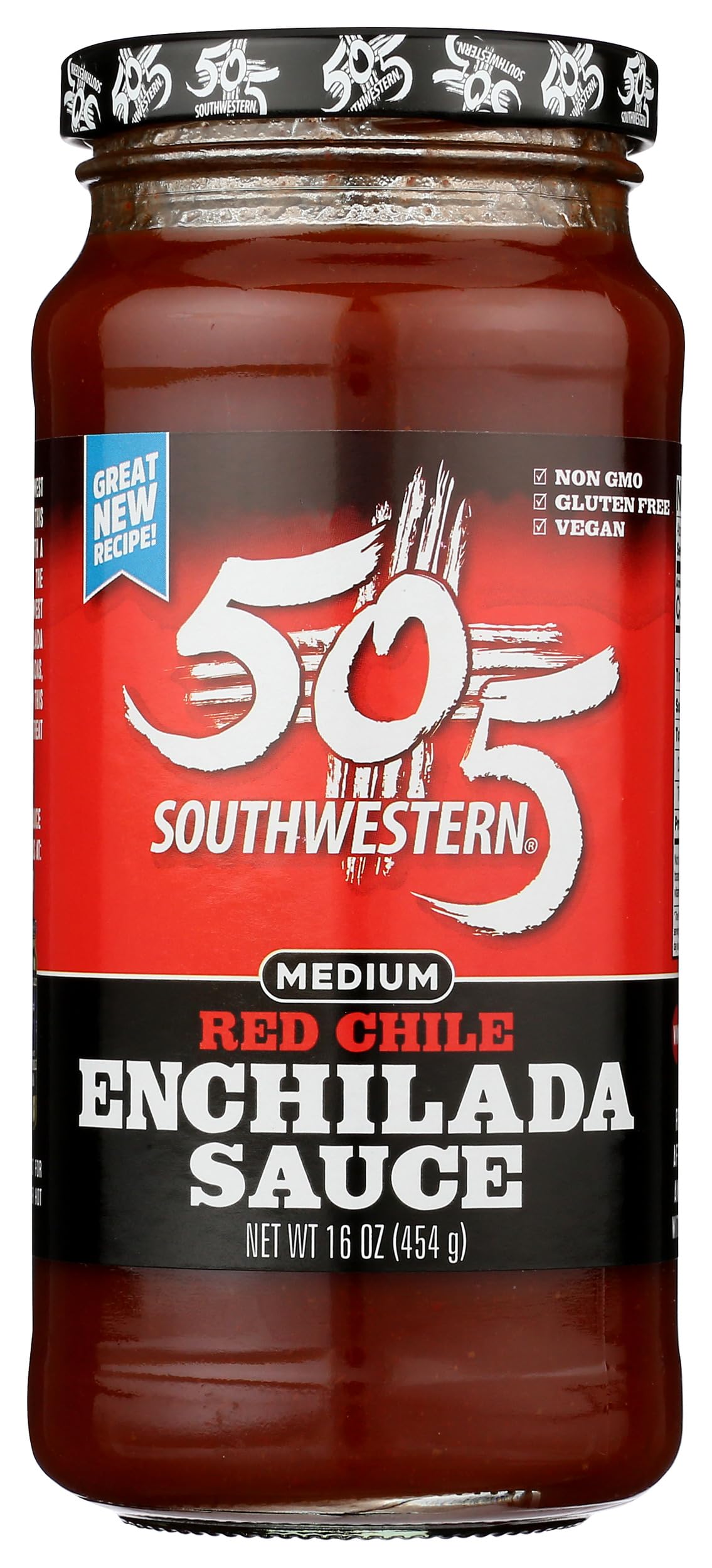 505 SOUTHWESTERN Premium Red Chile Powder - 16 oz (1 lb) Authentic Mexican Spice for Chili, Tacos, Enchiladas & Southwest Cooking